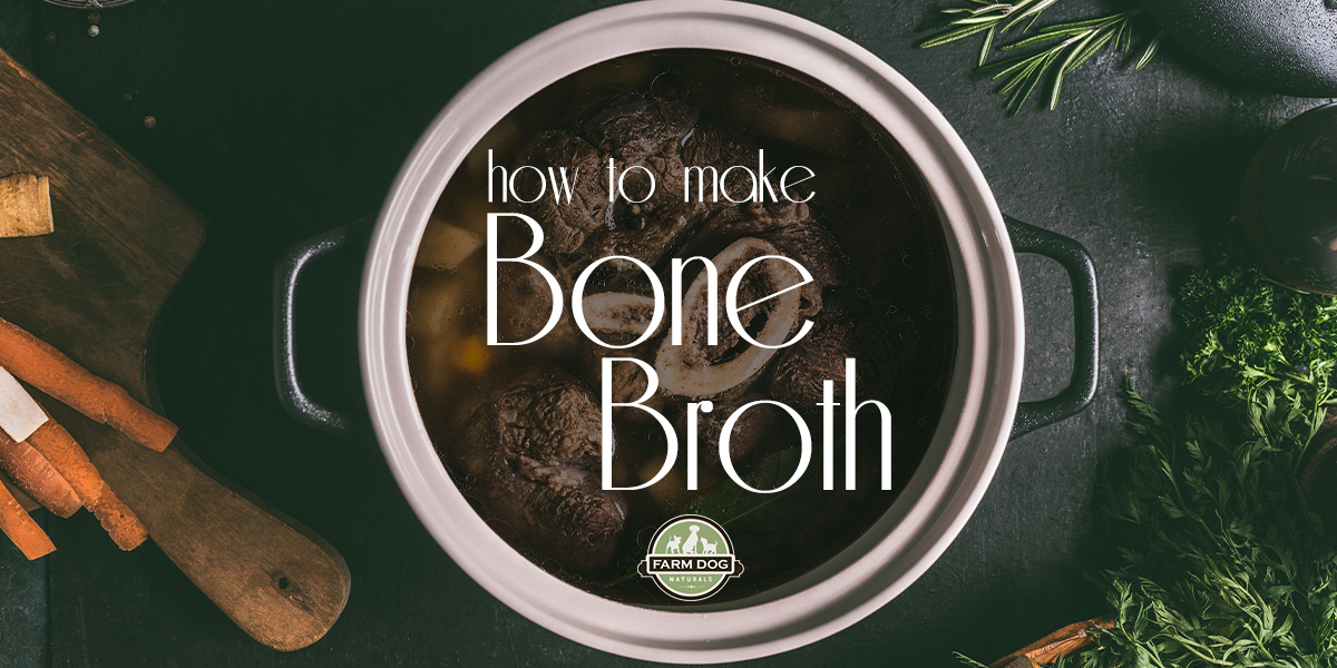 Bone broth for pets